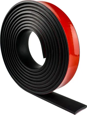Obrázek produktu pro Samolepicí pryžový pásek - těsnění a ochrana proti vibracím - 25 mm x 5 mm x 3 m