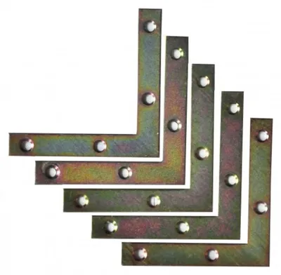Immagine prodotto di Angoli di raccordo, 50 pezzi, 75x75 mm