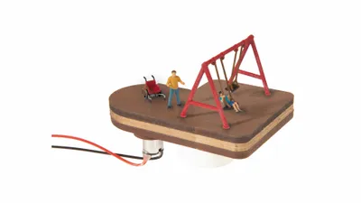 Produktbild von NOCH micro-motion Schaukel, HO (1:87), Mehrfarbig