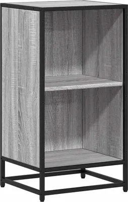 Immagine prodotto di Libreria grigia Sonoma 40x35x76 cm in materiale ligneo