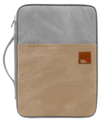 Immagine prodotto di Organizzatore per documenti con cerniera, impermeabile, dimensioni 35x25x3 cm, colore grigio