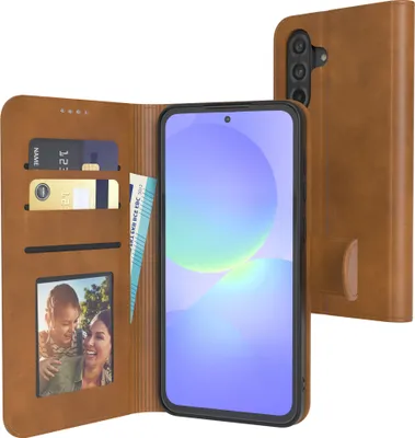 Produktbild von EAZY CASE Business Hülle für Samsung Galaxy A36 klappbar, Premium Kunstleder Handyhülle mit Kartenfach