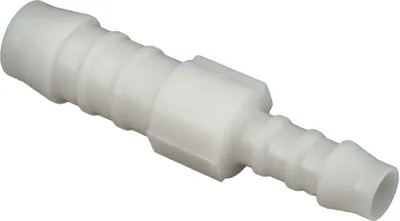Produktbild von tecuro Schlauchverbinder reduziert  Ø 10 mm x Ø 12 mm - Nylon weiß