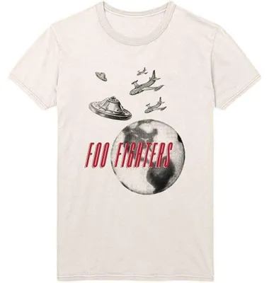 Obrázek produktu pro Foo Fighters UFO Planes Natural L Tričko