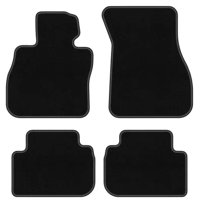 Immagine prodotto di Tappetini in moquette per BMW 1 F40 2019- (hatchback) – set 4 pezzi, neri, su misura – Wielganizator BASIC
