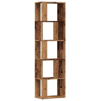 Obrázok produktu pre vidaXL Regál na knihy vzhľad starého dreva 45x24x159 cm materiál na báze dreva