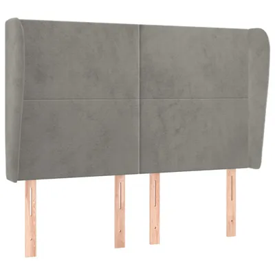 Zdjęcie produktu dla VidaXL 3117724, Jasny Szary, Poliester, Drewno, 1470 mm, 118 cm, 128 cm, 230 mm
