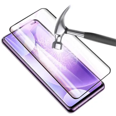 Obrázek produktu pro Pro Xiaomi Mi 10 / 10 Pro 2x 4D Display Full H9 Tvrzené černé sklo Screen Protector
