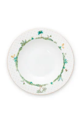 Produktbild von PIP STUDIO Jolie Dots Gold Teller tief 21,5 cm