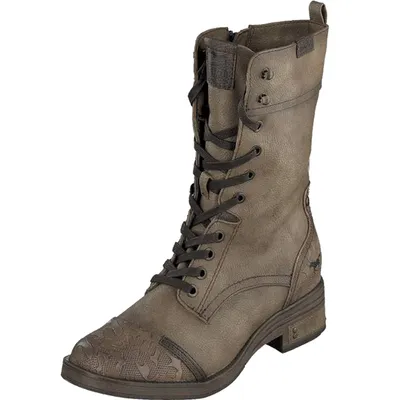 Produktbild von Mustang Damen Stiefeletten Stiefel Schnürboots 1293-510, Größe:38 EU, Farbe:Braun