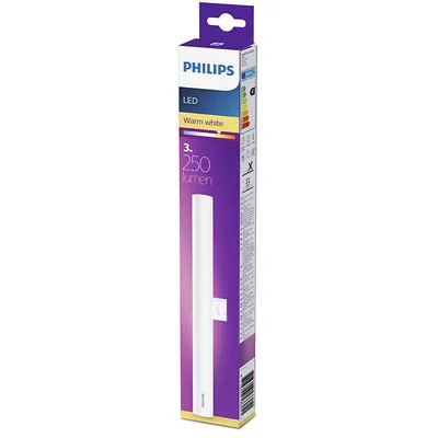 A product box for a Philips LED light tube.