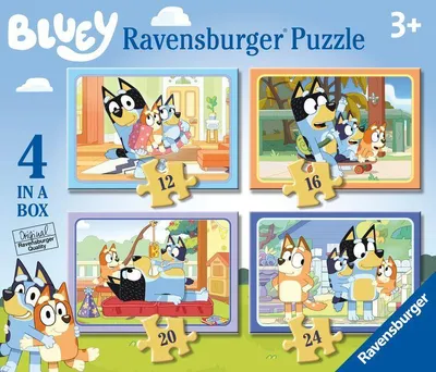 Produktbild von Ravensburger Puzzle 4in1 Bluey 3+ Yearbeschädigt