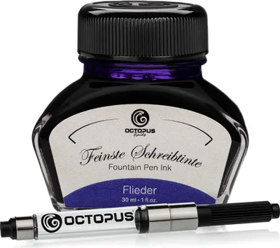 Produktbild von Schreibtinte Flieder 30 ml mit Konverter