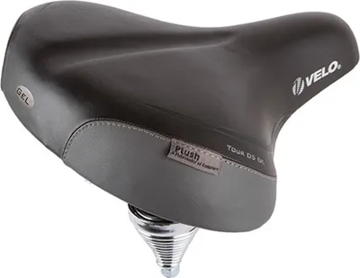 Produktbild von Velo Sattel Plush TOUR DS Gel City Unisex, schwarz/grau