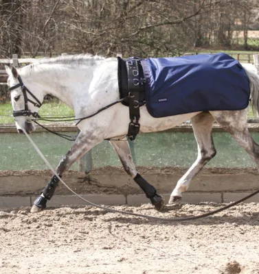 Obrázek produktu pro Busse Longierdecke RAIN 50 navy , Busse_17_Groessen:145