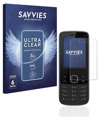 Produktbild von 6x Für Nokia 225 4G Schutzfolie Savvies Displayschutz Display Schutz Folie Klar Transparent