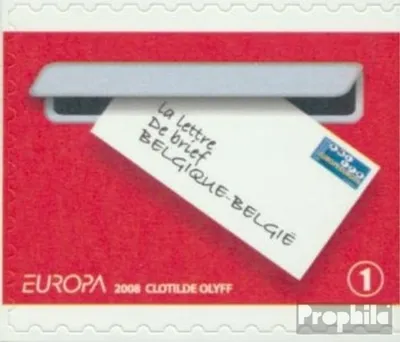 Produktbild von Briefmarken Belgien 2008 Mi 3828Dr (kompl.Ausg.) gestempelt Der Brief