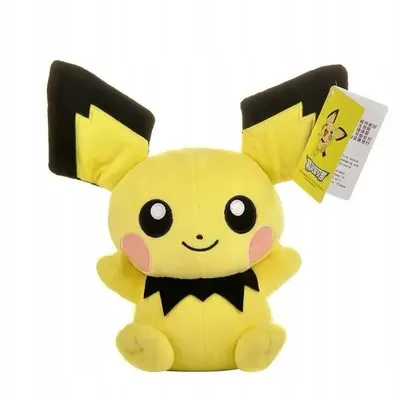 Image de Peluche Pokémon Pichu – Peluche, 24 cm