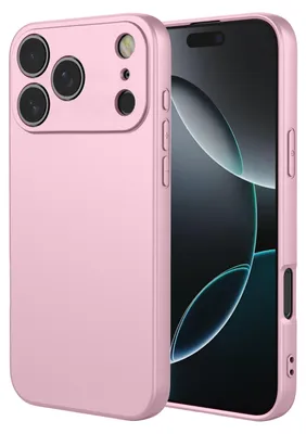 Produktbild von MobyDefend Hülle für iPhone 18 Pro Max - Matte Silikon Schutzhülle - Rosa