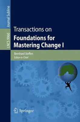 Obrázek produktu pro Transactions on Foundations for Mastering Change I