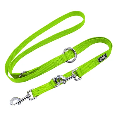 Immagine prodotto di Guinzaglio per cani DDOXX in nylon - Verde L - 2,5 x 200 cm