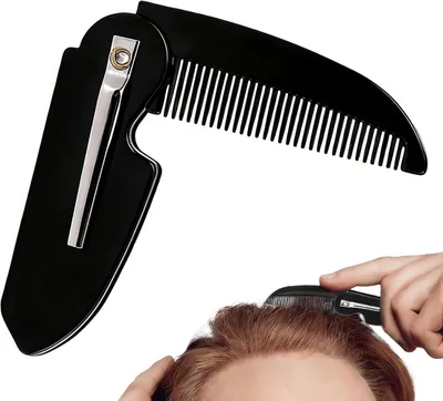 Productafbeelding van Baard- en snorborstel met opbergcase