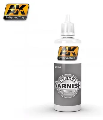 Produktbild von AK Interactive AK190 - Matte Varnish 60 ml - Neu