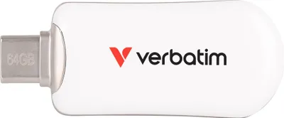 Produktbild von Verbatim Plectra White 64GB USB-C Flash Drive 30228