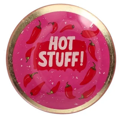 Produktbild von Love Plates, Glasteller "Hot Stuff" S