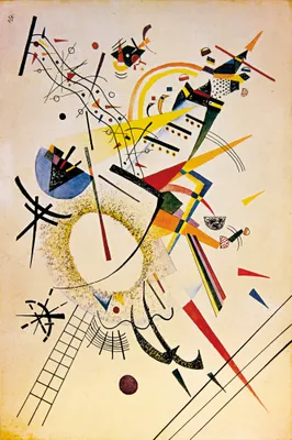 Produktbild von Wassily Kandinsky Kunstdruck Bild - Komposition, 1922 (120 x 180 cm)