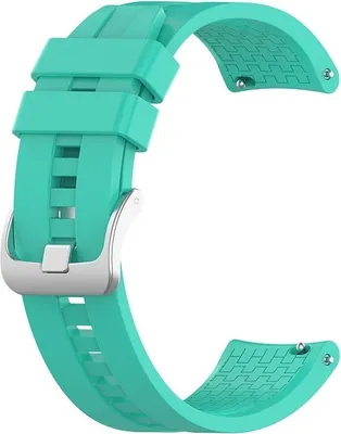 Produktbild von BStrap Silicone Cube Armband für Huawei Watch 3 / 3 Pro, teal