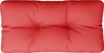 Immagine prodotto di Cuscino per Pallet Rosso 80x40x12 cm in Tessuto