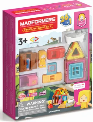 Produktbild von MAGFORMERS MINI Magdas Haus 33 Stück