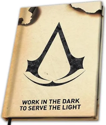 Produktbild von Assassin's Creed - A5 Notebook "Crest" X4