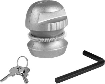 Produktbild von EAL 10637, Kupplerschluss, Silber, Schlüssel, 2 Stück(e), Caravan, Anhänger