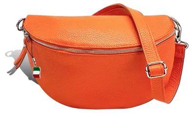 Produktbild von Gürteltasche orange Florence Tasche Tragegurt passend Leder D2OTF825O