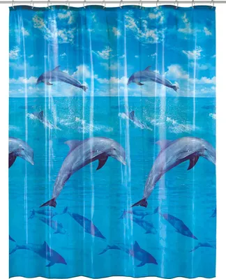 Immagine prodotto di Tenda da doccia Kleine Wolke PEVA DOLPHIN Multicolore 180 x 200 cm