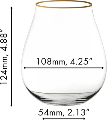 Produktbild von RIEDEL Gin Set Limiterte Edition mit Gold Rand