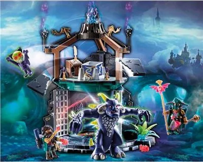 Image de PLAYMOBIL novelmore 70746 violet vale : portail des demons