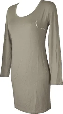 Produktbild von EMPORIO ARMANI Maxi-T-Shirt für Damen Langarm-Nachthemd mit Rundhalsausschnitt Artikel 163312 3A230, ITA S - CN 165 / 70, Modal 95%,Elasthan 5%