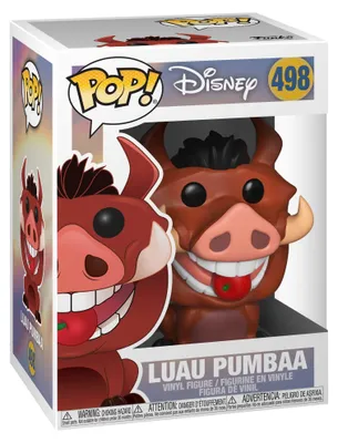 Imagen del producto de Disney, El Rey León - Luau Pumbaa 498 - Funko Pop! - Figura de vinilo