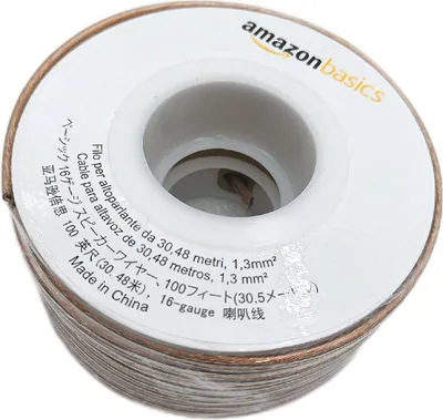 Obrázok produktu pre AmazonBasics SW100FT, Meď, 30 m, Priehľadná