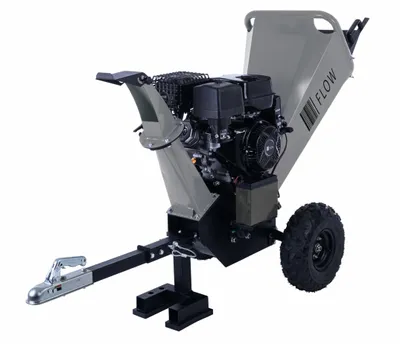Produktbild von Benzin-Messerhäcksler FL-BGH42 FLOW | 4-Takt-Benzinmotor 9 kW / 12 PS mit 420 cm³ | Schnittstärke 120 mm | 2x Wendemesser | Drehzahl 2530 min-1