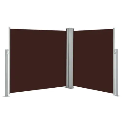 Immagine prodotto di vidaXL Tenda laterale estensibile marrone 120 x 600 cm