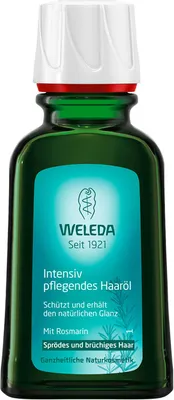 Produktbild von Weleda, Pflegendes Haaröl mit Rosmarin für sprödes Haar, 50 ml