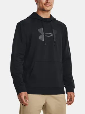 Produktbild von Under Armour Ua Armor Fleece Big Logo Hoodie HD-Schwarz 1379743-001__MD