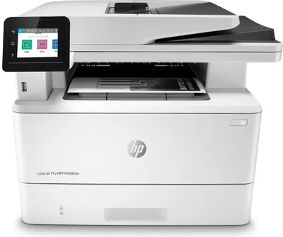 Produktbild von HP LaserJet Pro MFP M428fdw, Drucken, Kopieren, Scannen, Faxen, E-Mail, Scannen an E-Mail; Beidseitiges Scannen, Laser, Monodruck, 1200 x 1200 DPI, A4, Direktdruck, Grau, Weiß