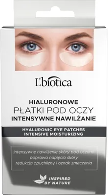 Zdjęcie produktu dla L'biotica Płatki pod oczy intensywnie nawilżające, 3 pary