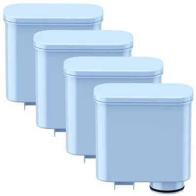 Obrázek produktu pro 4 kusy filtrů na vodu pro kávovar Philips Saeco AquaClean CA6903, kompatibilní s modely 3100, 4000, 5000, Xelsis, Incanto, Intelia, PicoBaristo