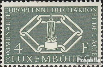 Produktbild von Briefmarken Luxemburg 1956 Mi 554 postfrisch Montanunion